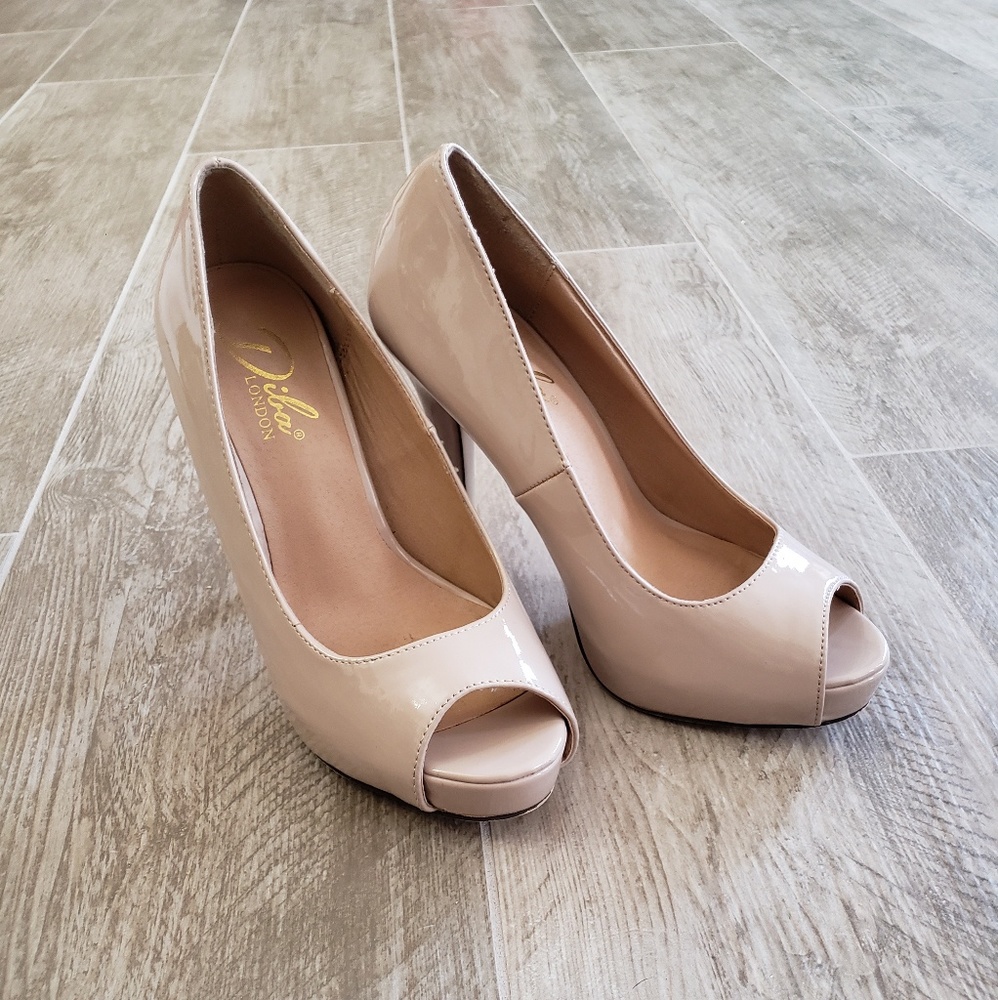 Diba London Peep Toe Heels